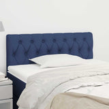 Vidaxl hoofdbord 90x7x78 88 cm stof blauw