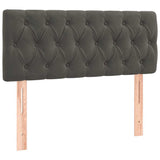 Vidaxl hoofdbord 90x7x78 88 cm fluweel donkergrijs