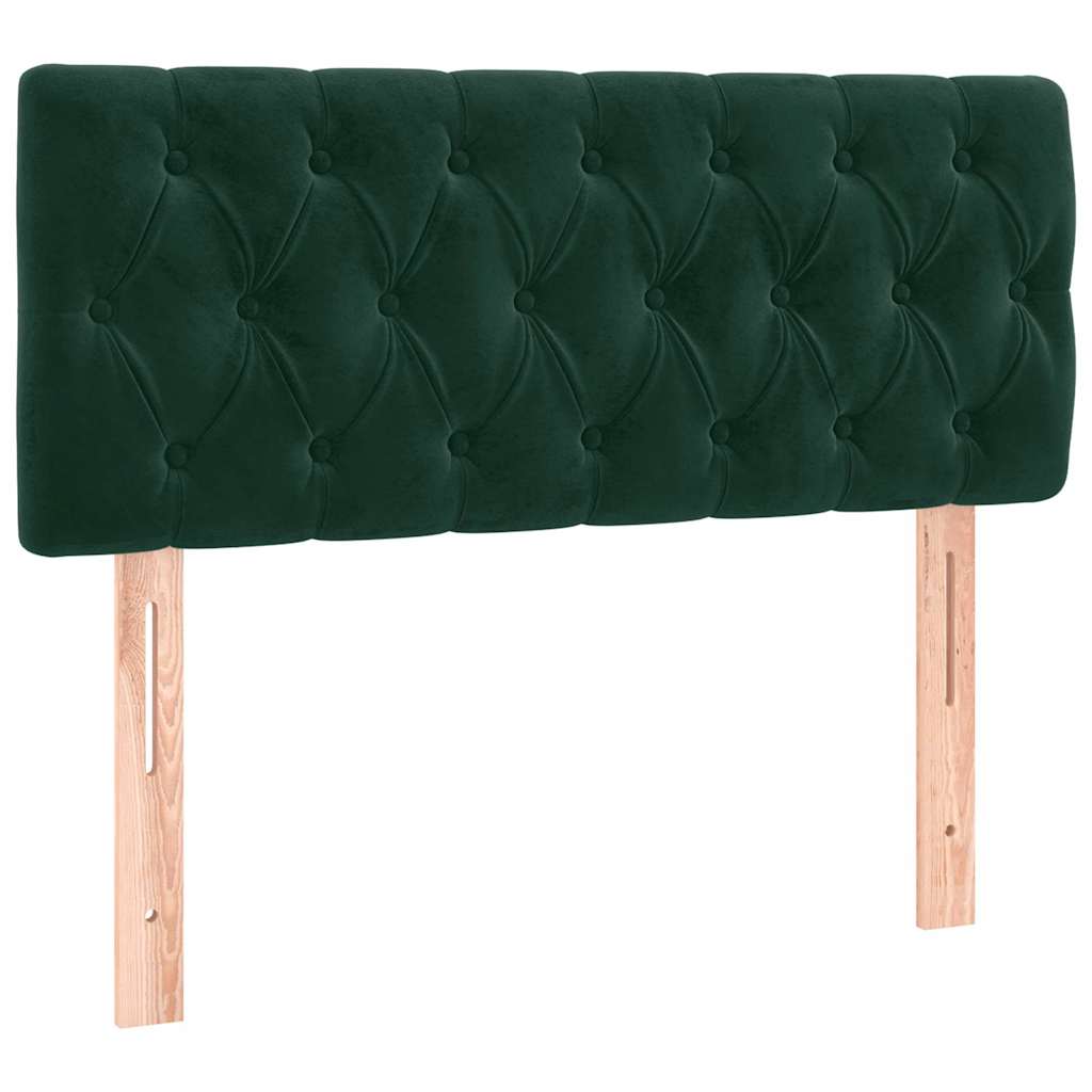 Vidaxl hoofdbord 90x7x78 88 cm fluweel donkergroen