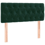 Vidaxl hoofdbord 90x7x78 88 cm fluweel donkergroen