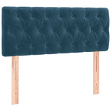 Vidaxl hoofdbord 90x7x78 88 cm fluweel donkerblauw