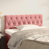 Vidaxl hoofdbord 90x7x78 88 cm fluweel roze