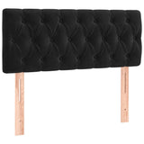Vidaxl hoofdbord 100x7x78 88 cm fluweel zwart