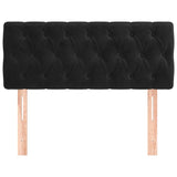Vidaxl hoofdbord 100x7x78 88 cm fluweel zwart