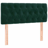 Vidaxl hoofdbord 100x7x78 88 cm fluweel donkergroen