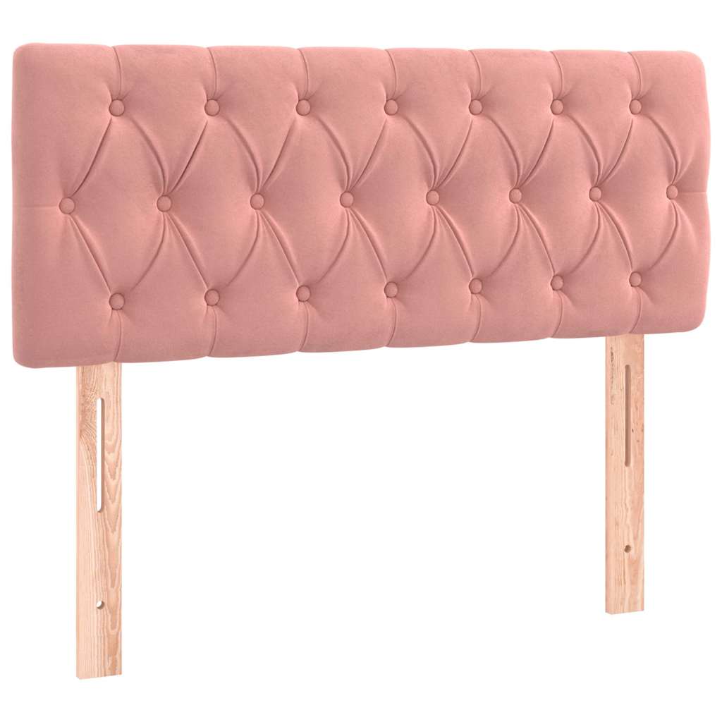 Vidaxl hoofdbord 100x7x78 88 cm fluweel roze