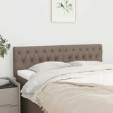 Vidaxl hoofdborden 2 st 80x7x78 88 cm stof taupe