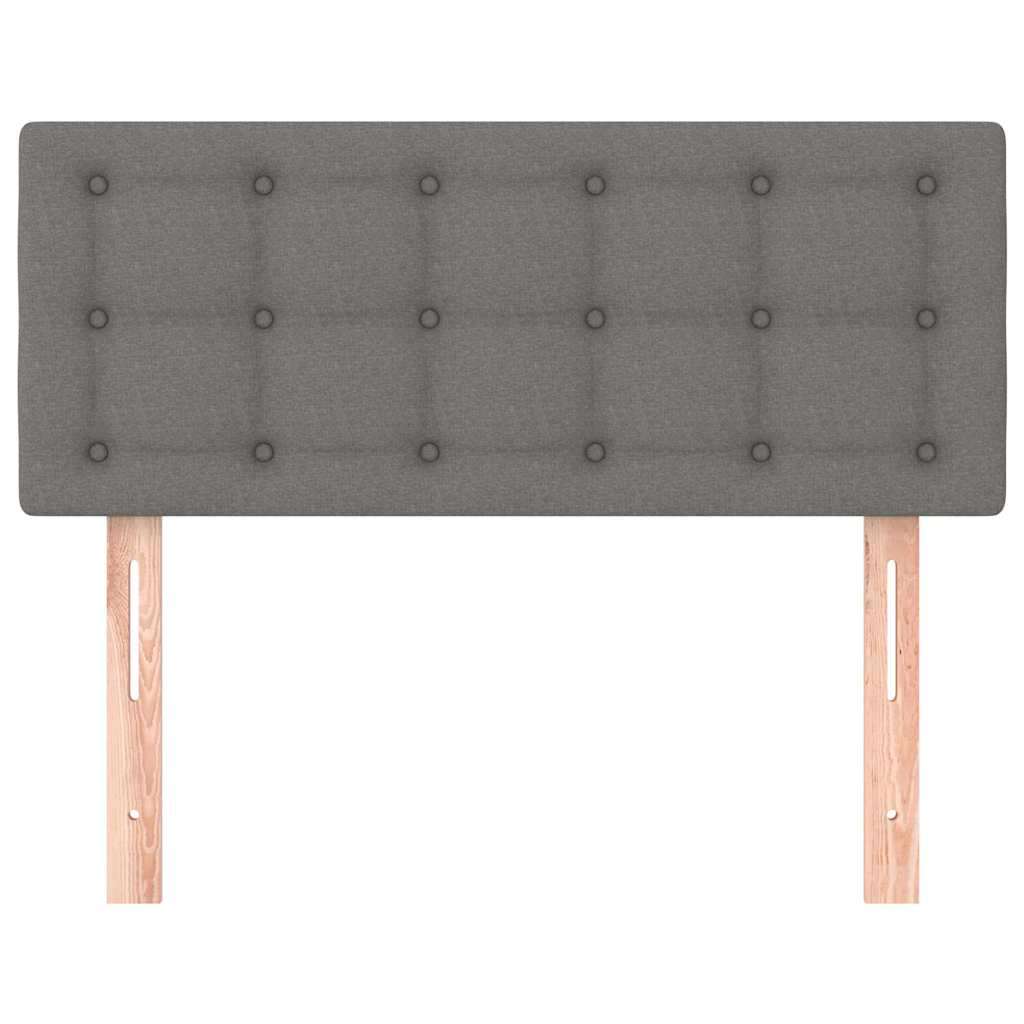 Vidaxl hoofdbord 80x5x78 88 cm stof donkergrijs