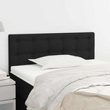 Vidaxl hoofdbord 80x5x78 88 cm stof zwart
