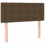 Vidaxl hoofdbord 80x5x78 88 cm stof donkerbruin