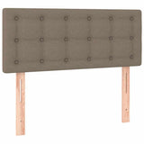 Vidaxl hoofdbord 80x5x78 88 cm stof taupe