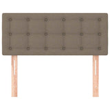 Vidaxl hoofdbord 80x5x78 88 cm stof taupe