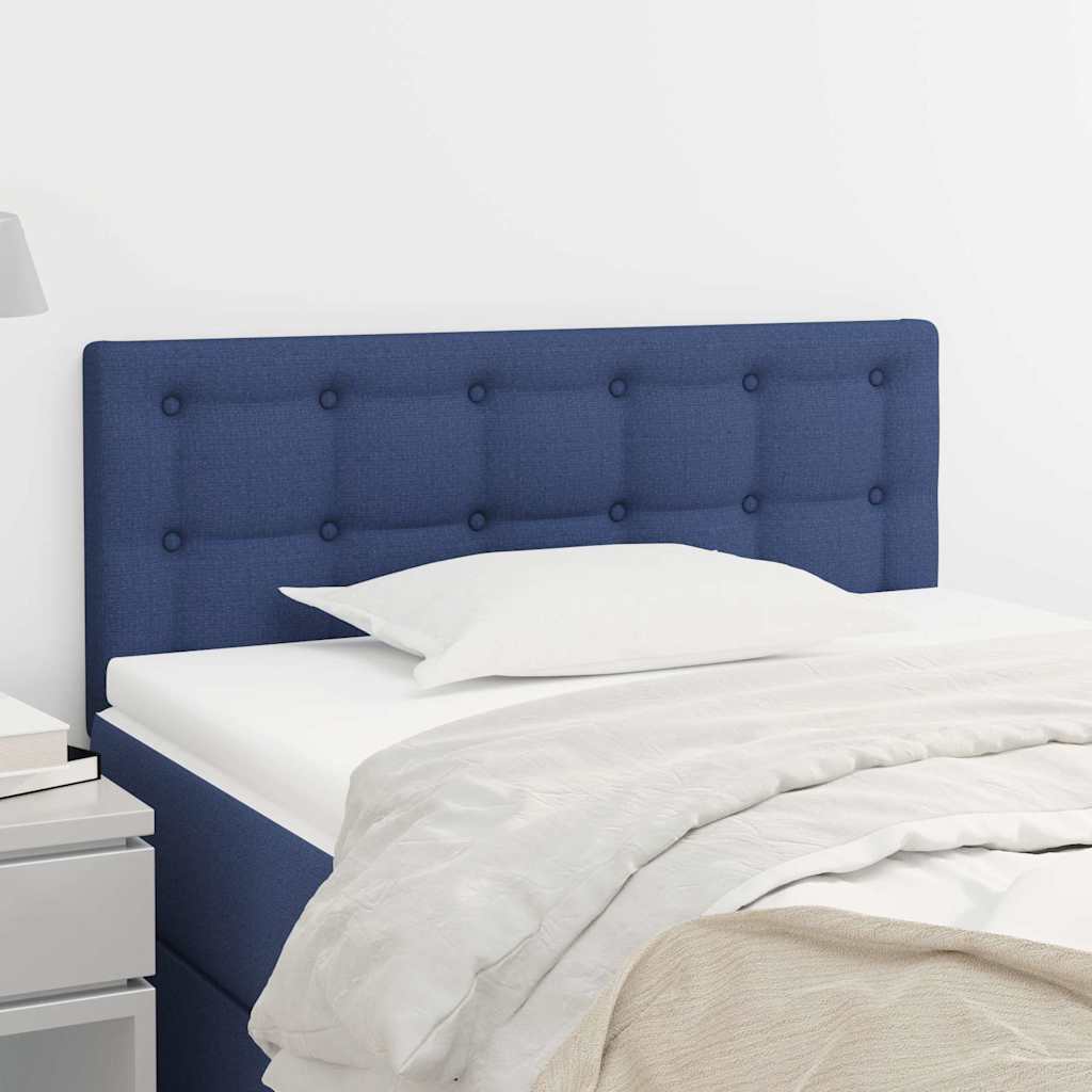 Vidaxl hoofdbord 80x5x78 88 cm stof blauw