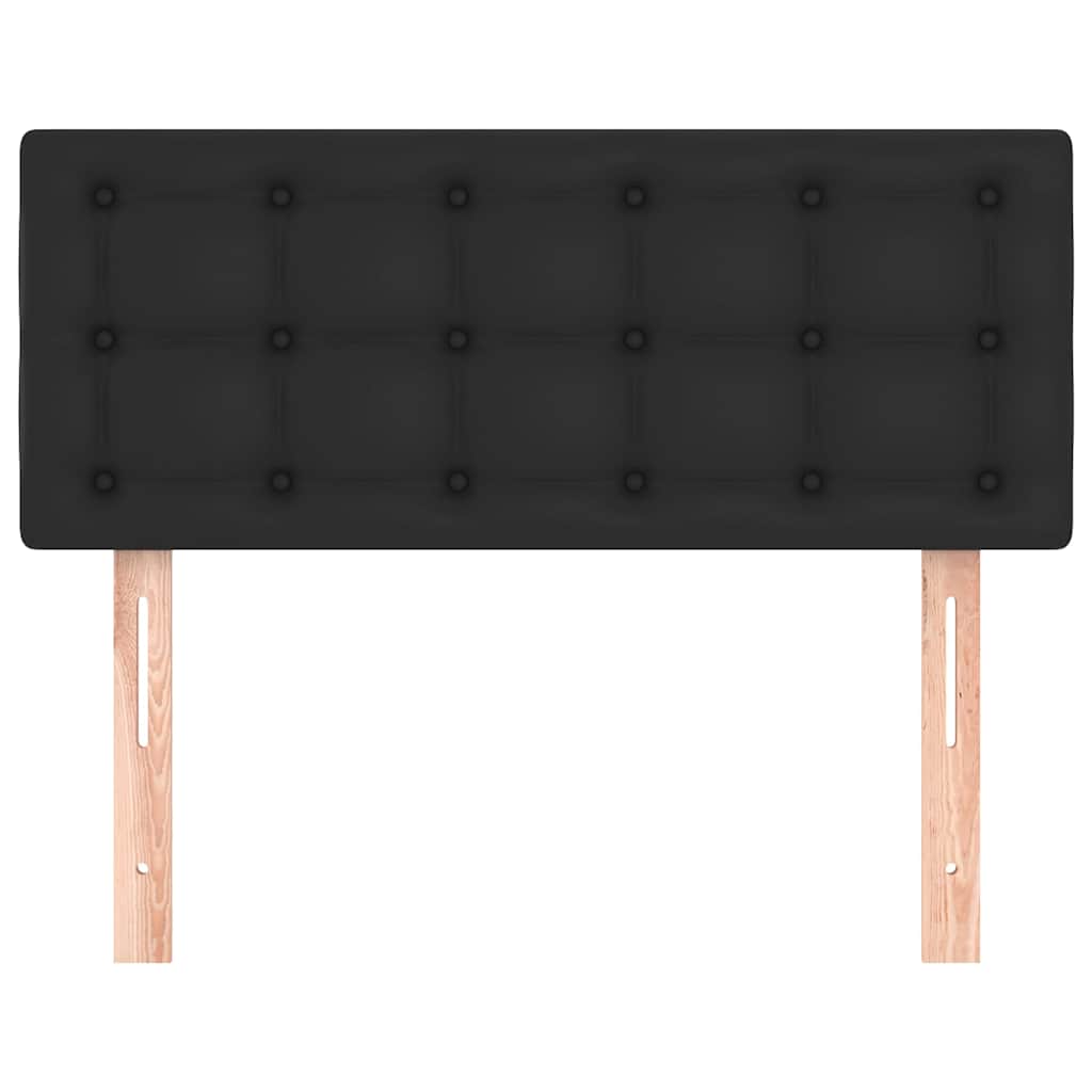 Vidaxl hoofdbord 80x5x78 88 cm kunstleer zwart