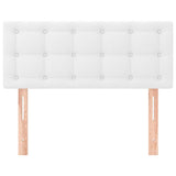 Vidaxl hoofdbord 80x5x78 88 cm kunstleer wit