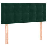 Vidaxl hoofdbord 80x5x78 88 cm fluweel donkergroen