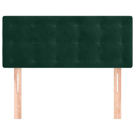 Vidaxl hoofdbord 80x5x78 88 cm fluweel donkergroen