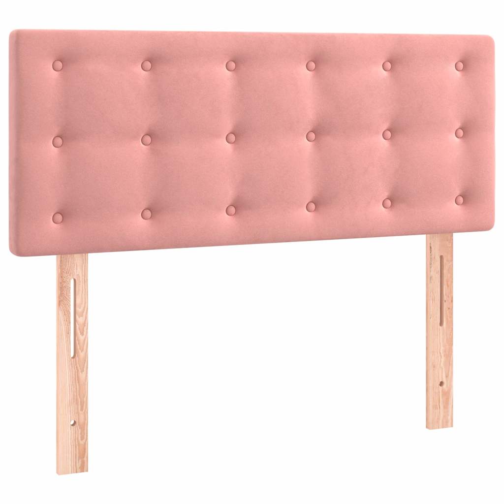 Vidaxl hoofdbord 80x5x78 88 cm fluweel roze