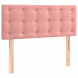 Vidaxl hoofdbord 80x5x78 88 cm fluweel roze