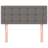 Vidaxl hoofdbord 90x5x78 88 cm stof donkergrijs