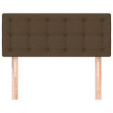 Vidaxl hoofdbord 90x5x78 88 cm stof donkerbruin