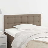 Vidaxl hoofdbord 90x5x78 88 cm stof taupe