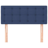 Vidaxl hoofdbord 90x5x78 88 cm stof blauw