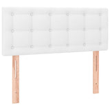Vidaxl hoofdbord 90x5x78 88 cm kunstleer wit