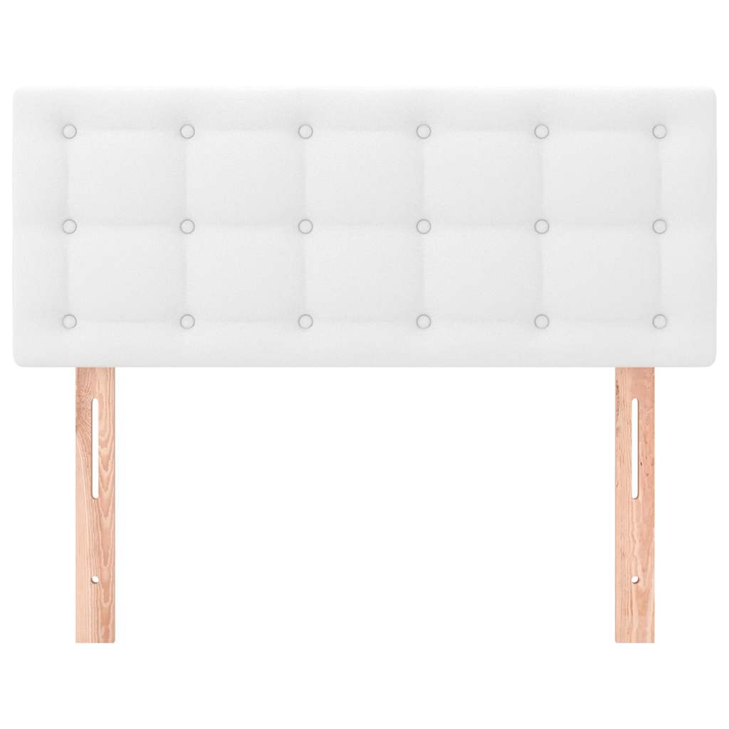 Vidaxl hoofdbord 90x5x78 88 cm kunstleer wit