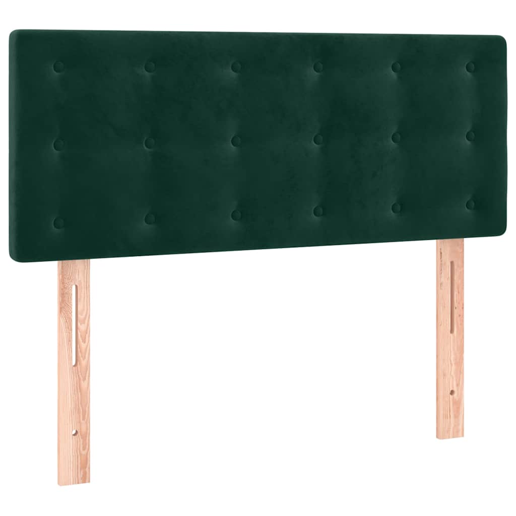 Vidaxl hoofdbord 90x5x78 88 cm fluweel donkergroen