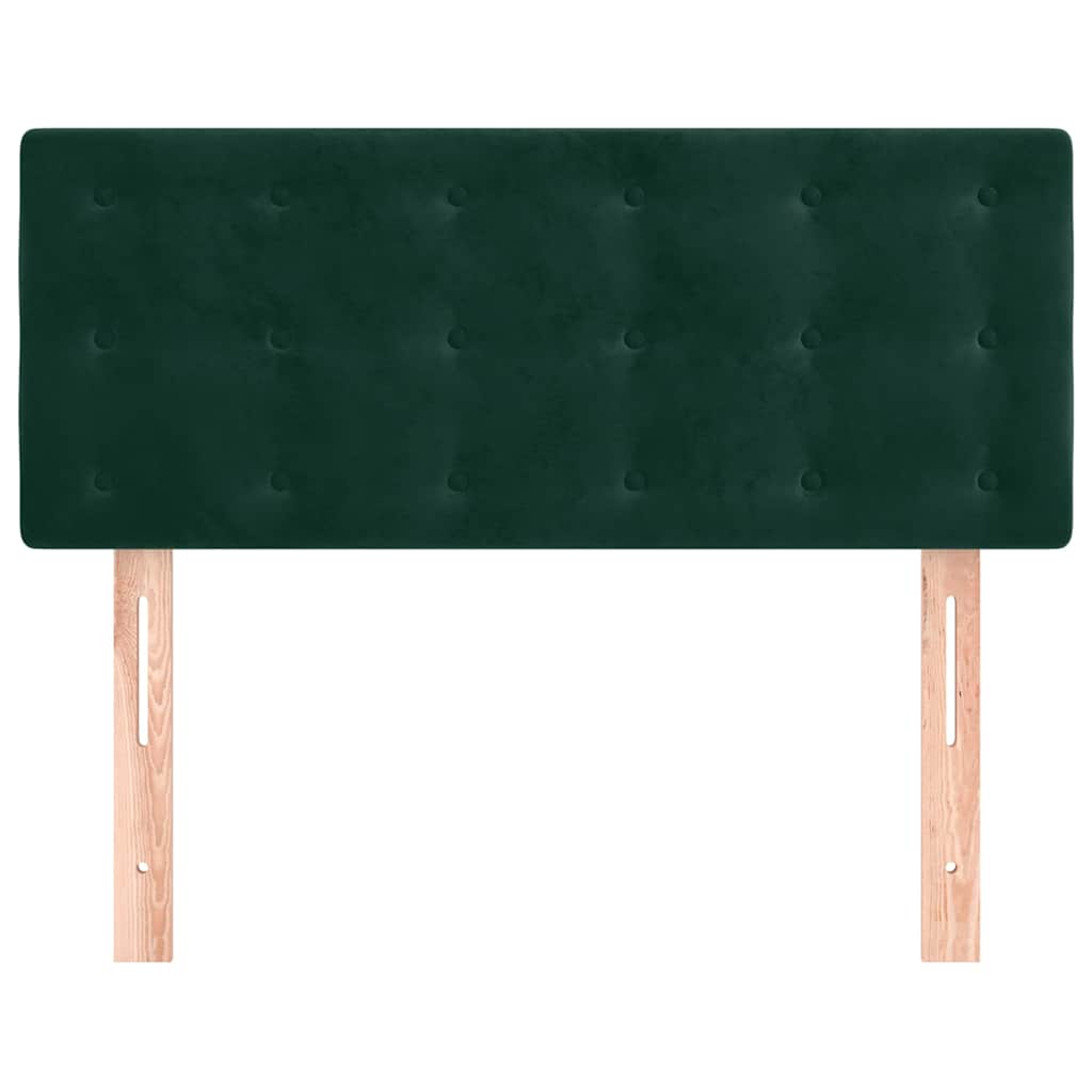Vidaxl hoofdbord 90x5x78 88 cm fluweel donkergroen