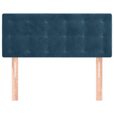 Vidaxl hoofdbord 90x5x78 88 cm fluweel donkerblauw