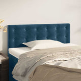Vidaxl hoofdbord 90x5x78 88 cm fluweel donkerblauw
