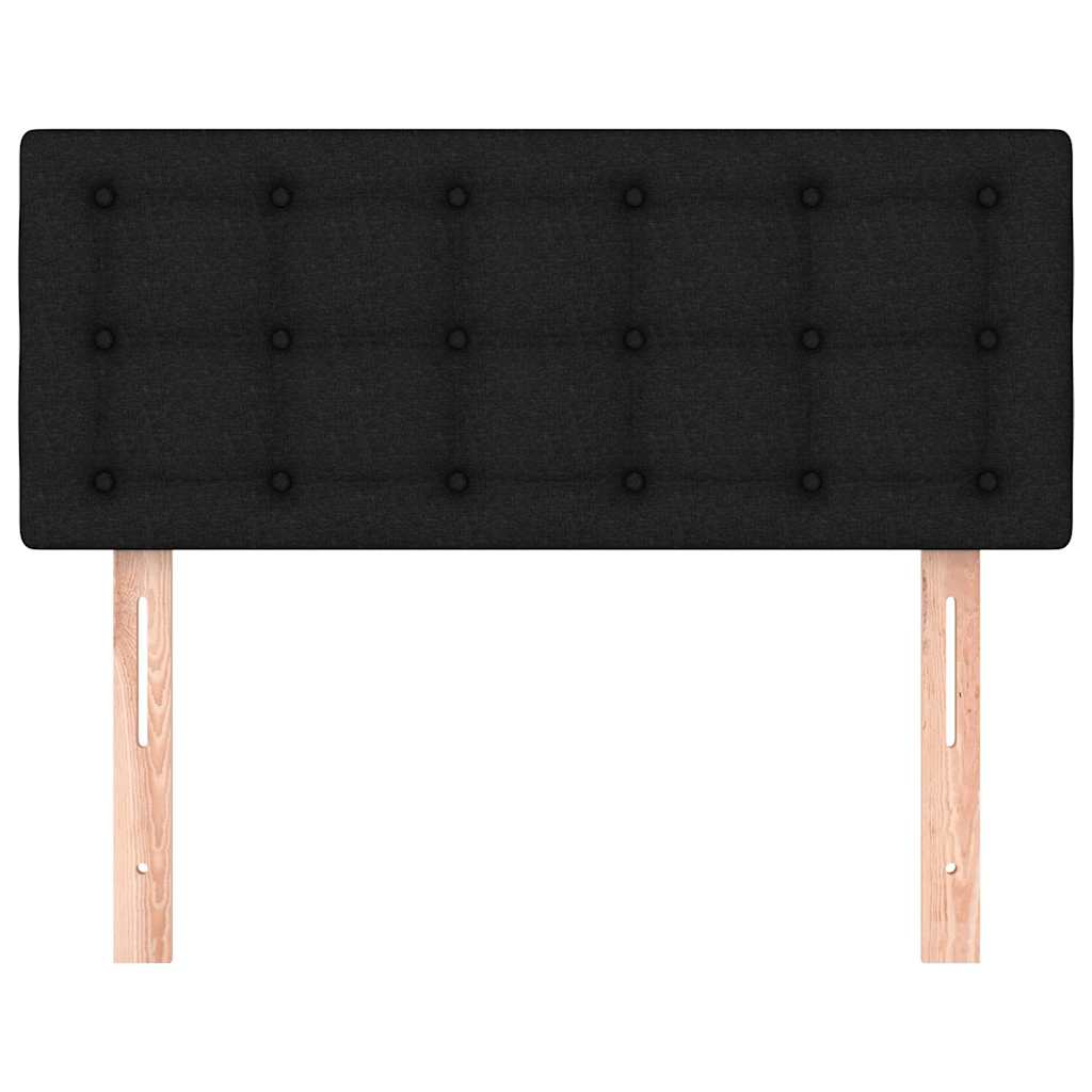 Vidaxl hoofdbord 100x5x78 88 cm stof zwart