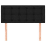 Vidaxl hoofdbord 100x5x78 88 cm stof zwart