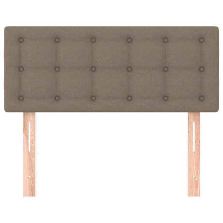 Vidaxl hoofdbord 100x5x78 88 cm stof taupe