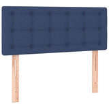 Vidaxl hoofdbord 100x5x78 88 cm stof blauw