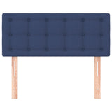 Vidaxl hoofdbord 100x5x78 88 cm stof blauw