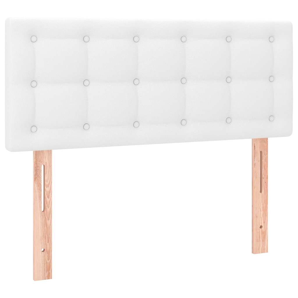 Vidaxl hoofdbord 100x5x78 88 cm kunstleer wit