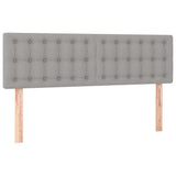 Vidaxl hoofdborden 2 st 72x5x78 88 cm stof lichtgrijs