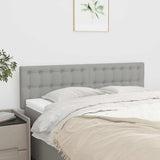 Vidaxl hoofdborden 2 st 72x5x78 88 cm stof lichtgrijs