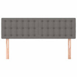 Vidaxl hoofdborden 2 st 72x5x78 88 cm stof donkergrijs