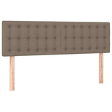 Vidaxl hoofdborden 2 st 72x5x78 88 cm stof taupe