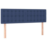 Vidaxl hoofdborden 2 st 72x5x78 88 cm stof blauw