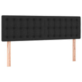 Vidaxl hoofdbordem 2 st 72x5x78 88 cm kunstleer zwart