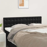 Vidaxl hoofdbordem 2 st 72x5x78 88 cm kunstleer zwart