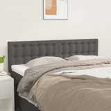 Vidaxl hoofdborden 2 st 72x5x78 88 cm kunstleer grijs