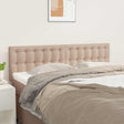 Vidaxl hoofdborden 144x5x78 88 cm kunstleer cappuccinokleurig