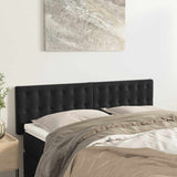 Vidaxl hoofdborden 2 st 72x5x78 88 cm fluweel zwart