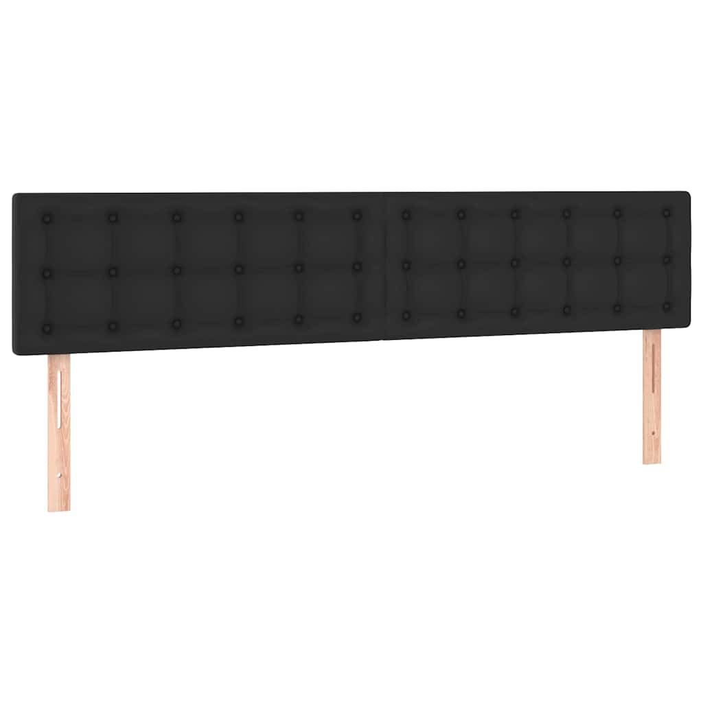 Vidaxl hoofdborden 2 st 90x5x78 88 cm kunstleer zwart